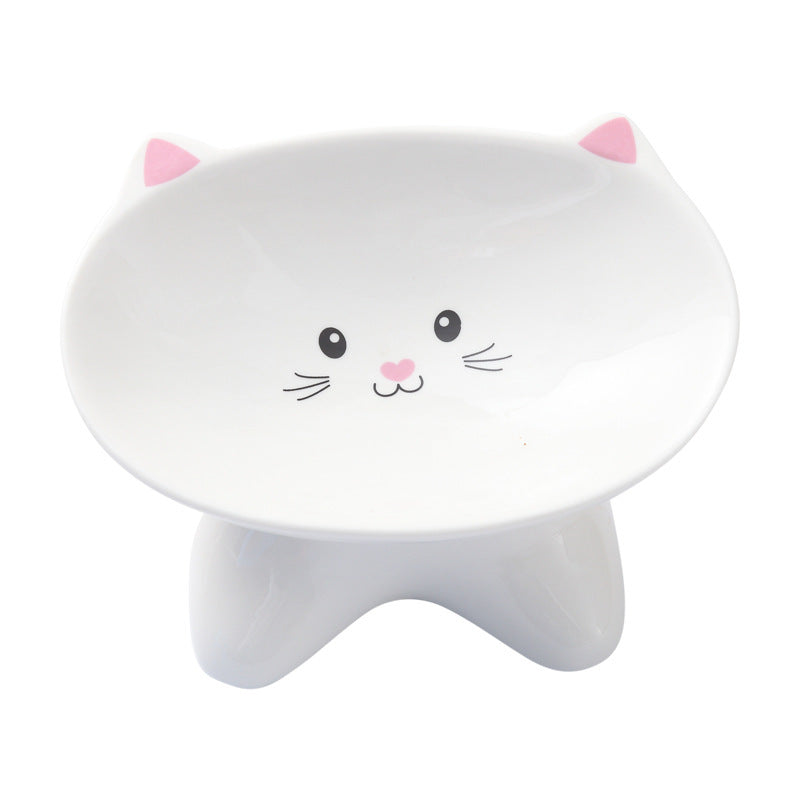 Cute & Durable Cat Face Ceramic Bowl – Stylish, Safe & Easy to Clean! - Pet house