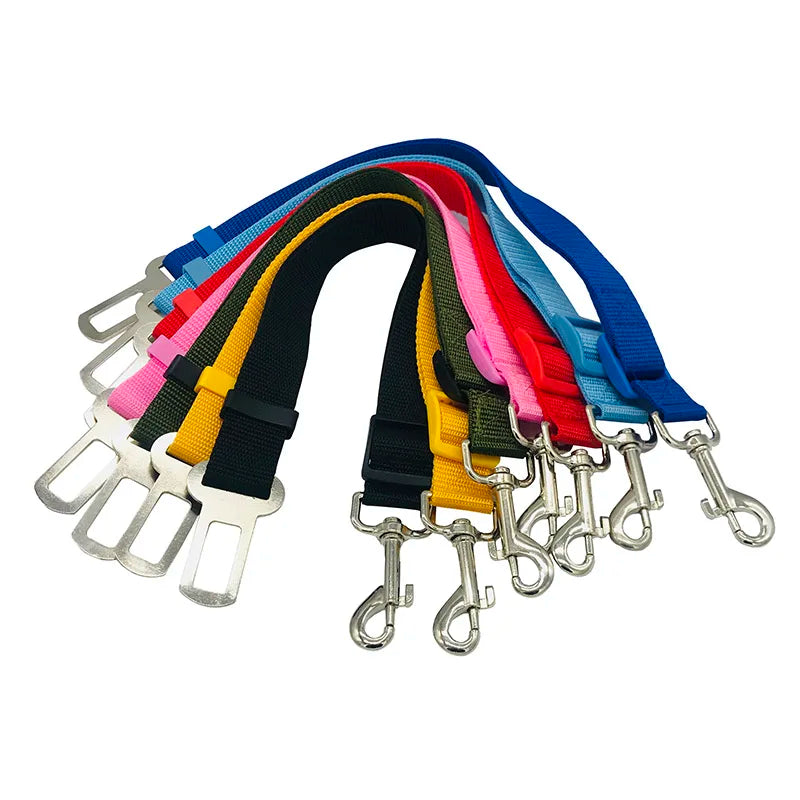 Dog Car Seat Belt Safety Protector – Secure & Comfortable Travel for Your Pet! - Pet house