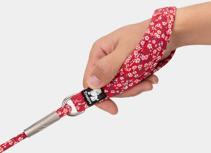 Floral Rope Pet Leash – Stylish, Comfortable & Durable! - Pet house