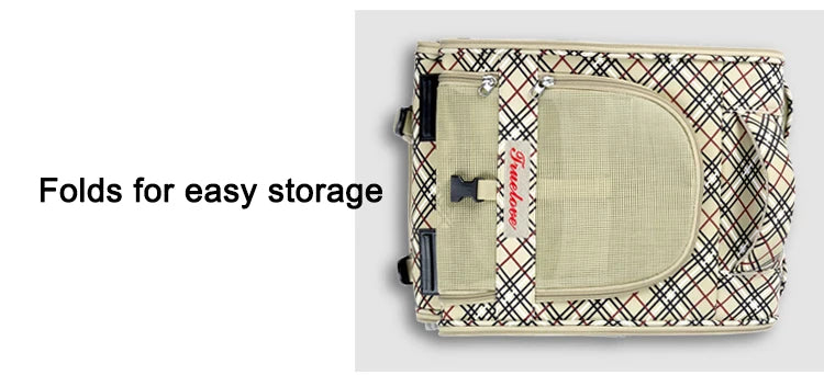 Portable Pet Backpack – Breathable, Lightweight & Travel-Ready! - Pet house