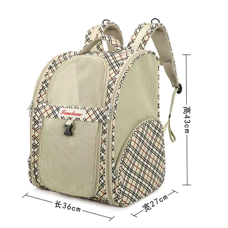 Portable Pet Backpack – Breathable, Lightweight & Travel-Ready! - Pet house