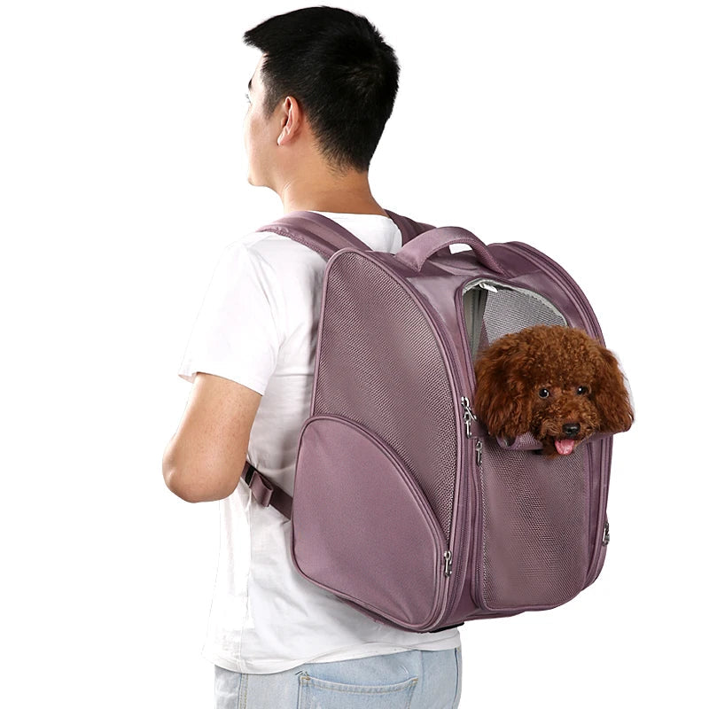 Portable Pet Backpack – Breathable, Lightweight & Travel-Ready! - Pet house
