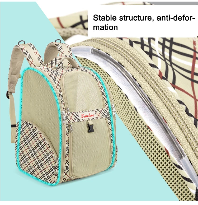 Portable Pet Backpack – Breathable, Lightweight & Travel-Ready! - Pet house