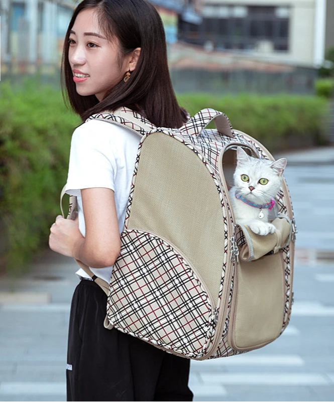 Portable Pet Backpack – Breathable, Lightweight & Travel-Ready! - Pet house