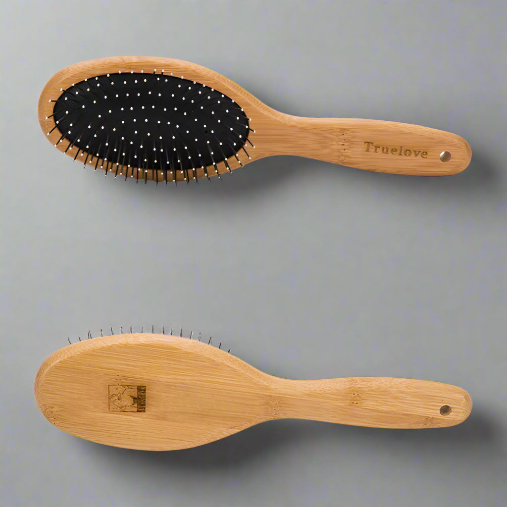 Bamboo Pet Round Comb – Gentle & Effective Grooming for Dogs & Cats! - Pet house