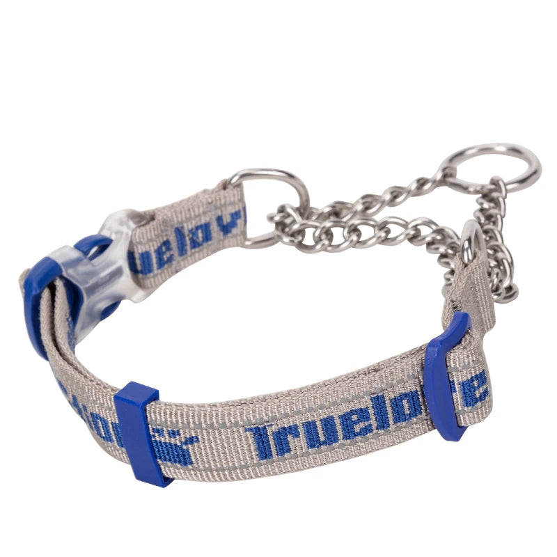 Heavy-Duty P-Chain Dog Collar – Adjustable, Reflective & Secure! - Pet house