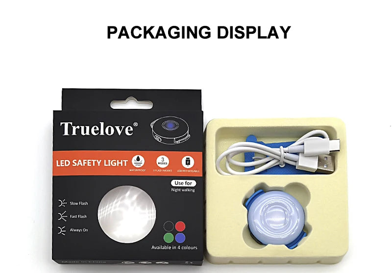 LED Light for Dogs – USB Rechargeable, Waterproof & Night-Safe! - Pet house
