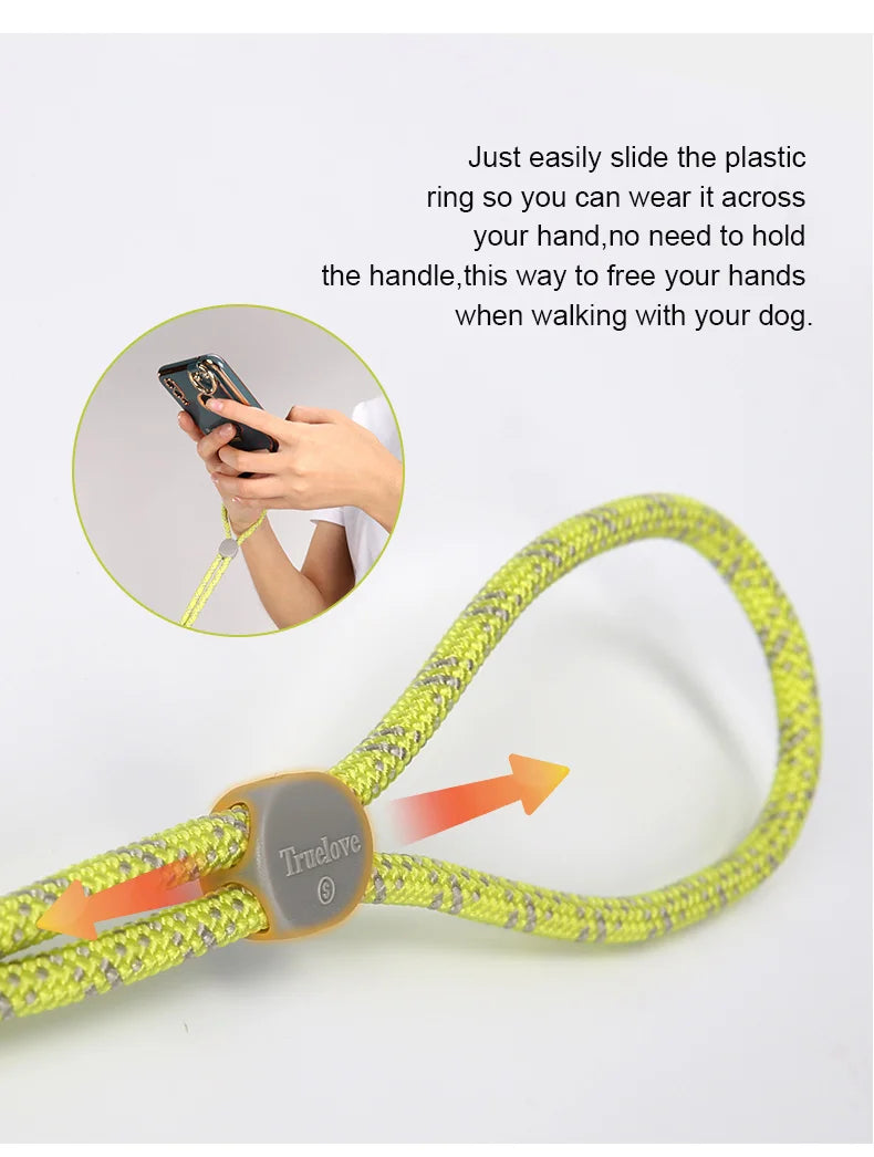 Lightweight Nylon Rope Pet Leash – Stylish, Secure & Durable - Pet house