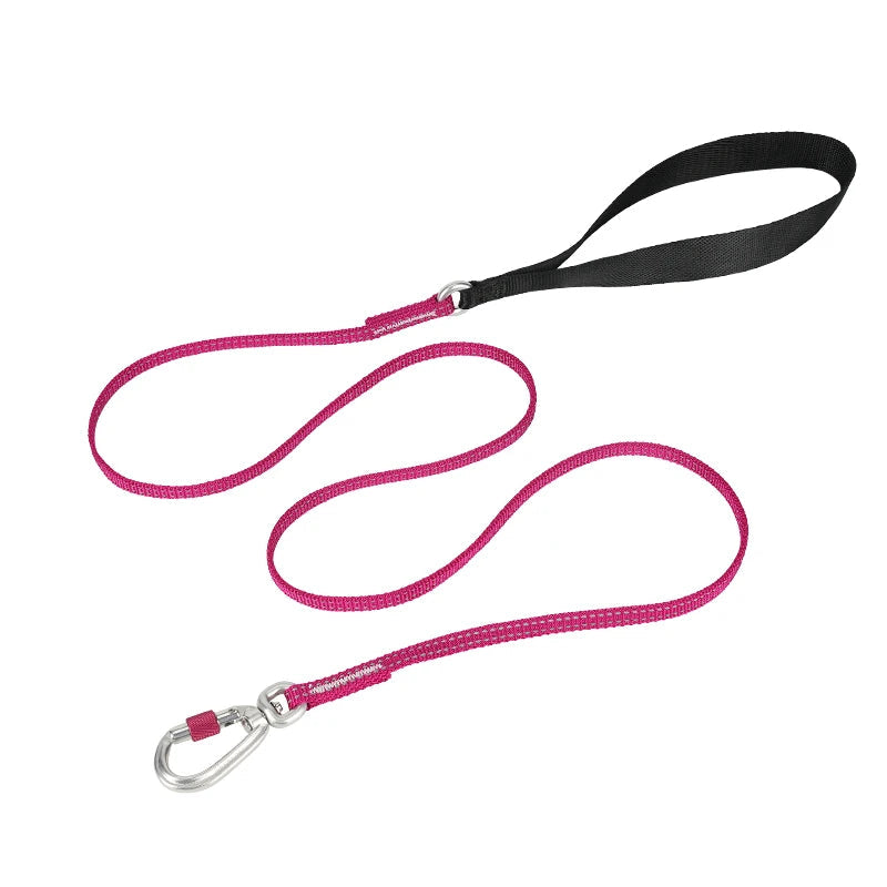 Lightweight Reflective Dog Leash – Stylish, Secure & Adjustable! - Pet house