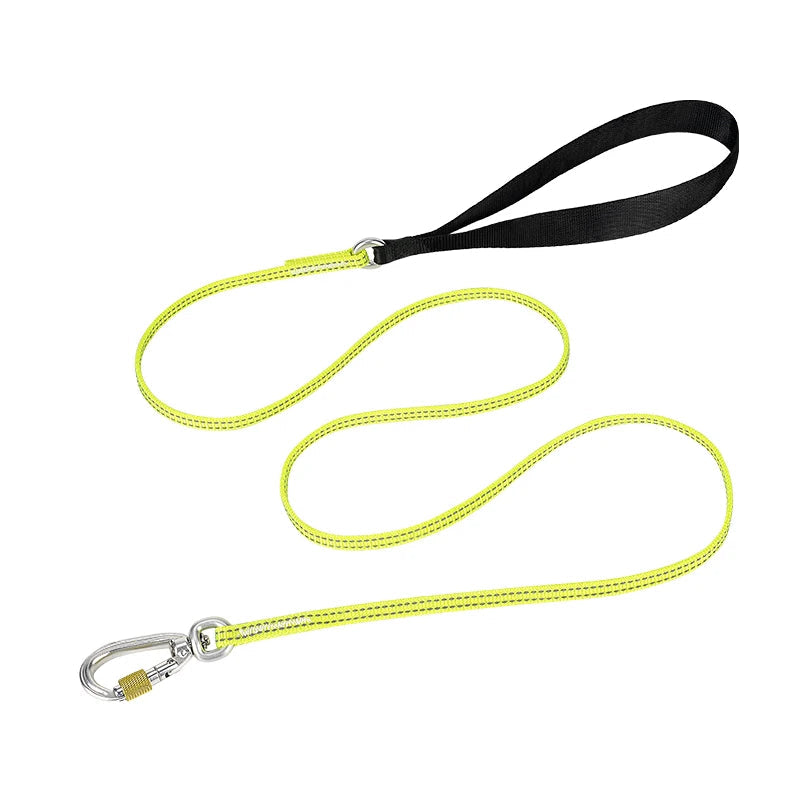 Lightweight Reflective Dog Leash – Stylish, Secure & Adjustable! - Pet house