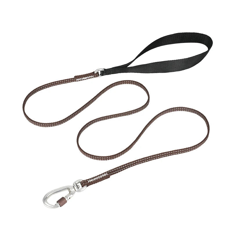 Lightweight Reflective Dog Leash – Stylish, Secure & Adjustable! - Pet house