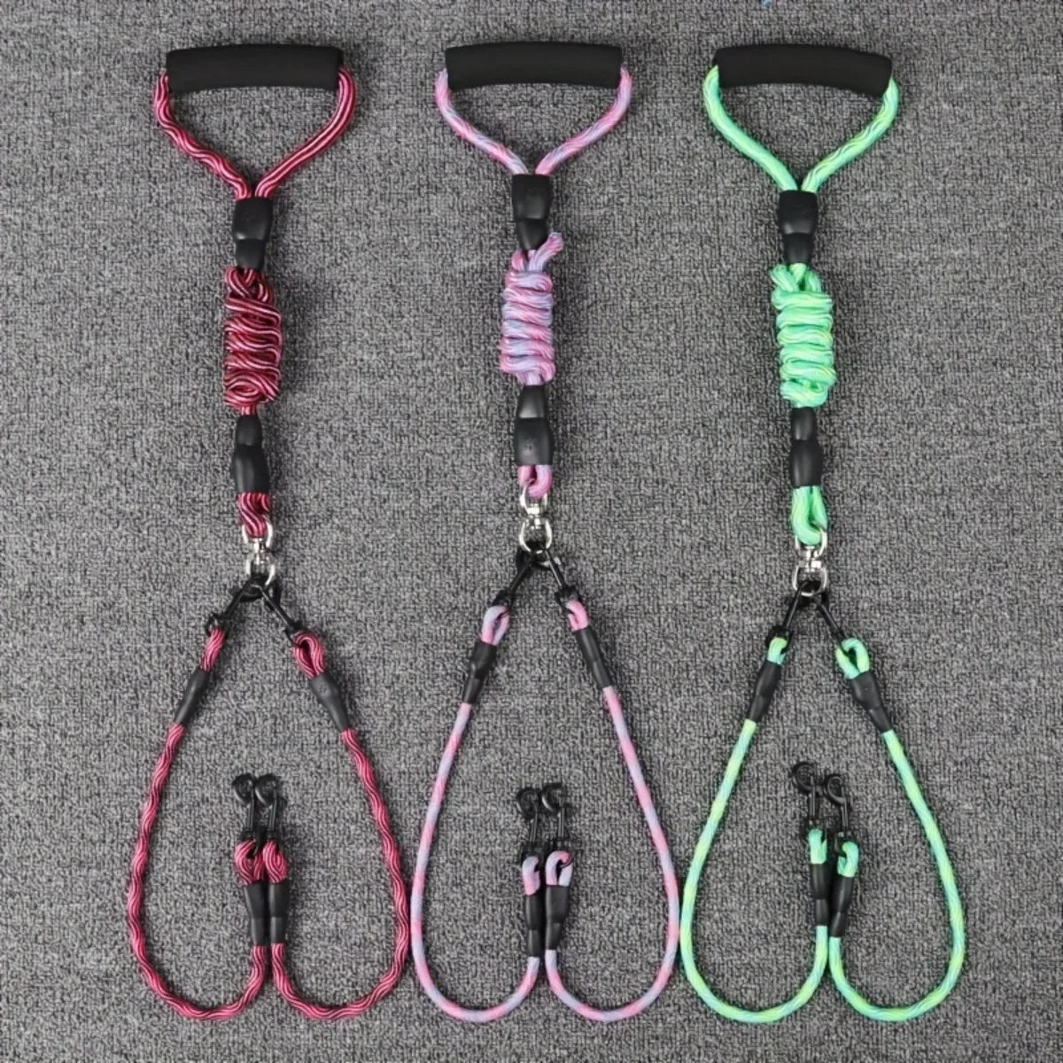 No-Tangle Dual Dog Leash – Walk Two Dogs, Zero Hassle! - Pet house