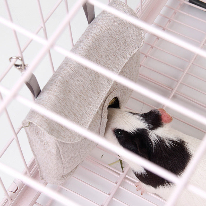 Rabbit Feeding Feed Bag Guinea Pig Hamster - Pet house