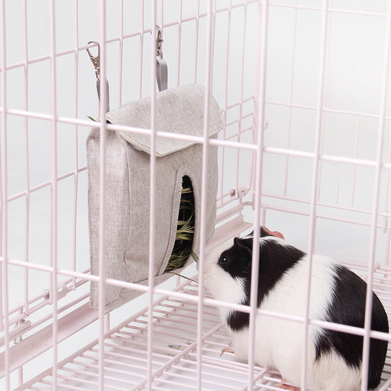 Rabbit Feeding Feed Bag Guinea Pig Hamster - Pet house