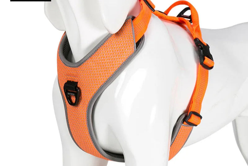 Reflective No-Pull Dog Harness – Adjustable, Secure & Training-Ready! - Pet house