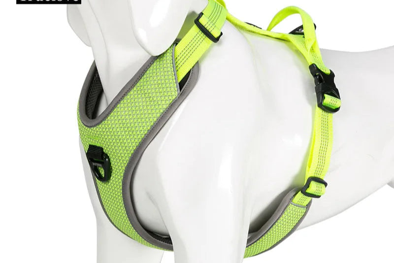Reflective No-Pull Dog Harness – Adjustable, Secure & Training-Ready! - Pet house