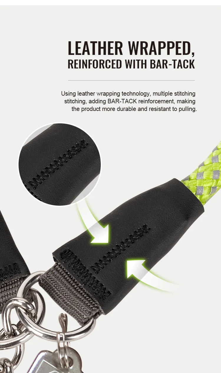 Reflective P-Chain Training Collar – Durable, Adjustable & Secure! - Pet house