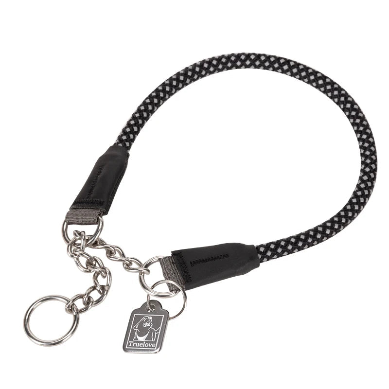 Reflective P-Chain Training Collar – Durable, Adjustable & Secure! - Pet house