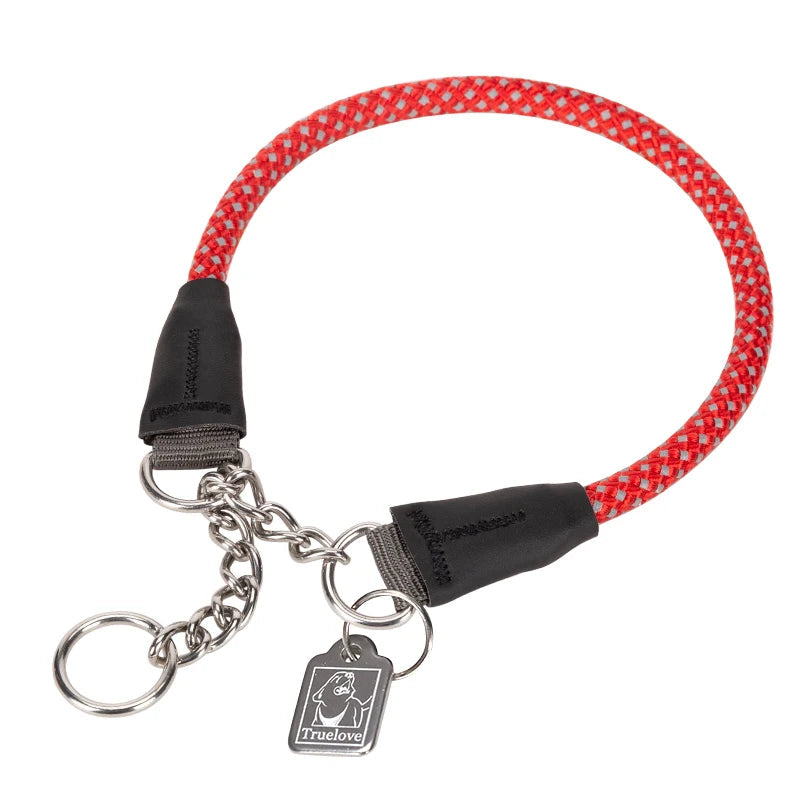 Reflective P-Chain Training Collar – Durable, Adjustable & Secure! - Pet house