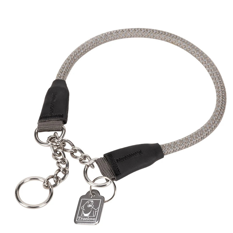 Reflective P-Chain Training Collar – Durable, Adjustable & Secure! - Pet house