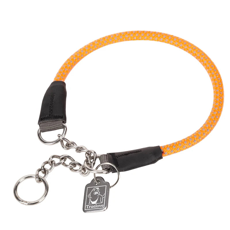 Reflective P-Chain Training Collar – Durable, Adjustable & Secure! - Pet house