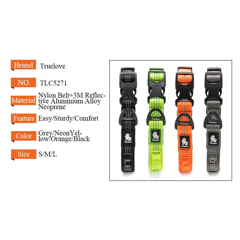 Reflective Padded Dog Collar – Adjustable, Soft & Comfortable! - Pet house