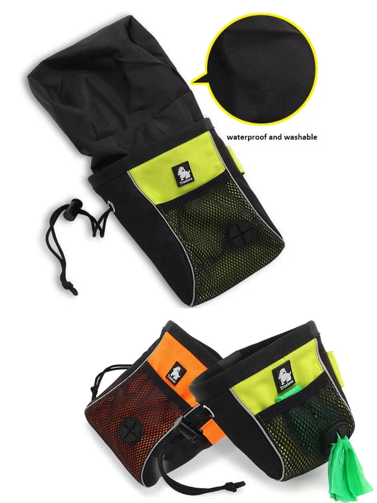 Waterproof Dog Treat Bag – High Capacity & Durable for Training! - Pet house