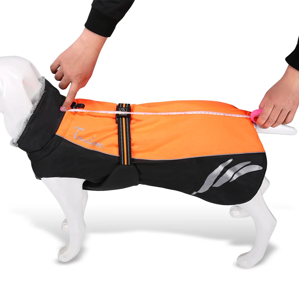 Waterproof Winter Dog Coat – Warm, Reflective & Adjustable! - Pet house