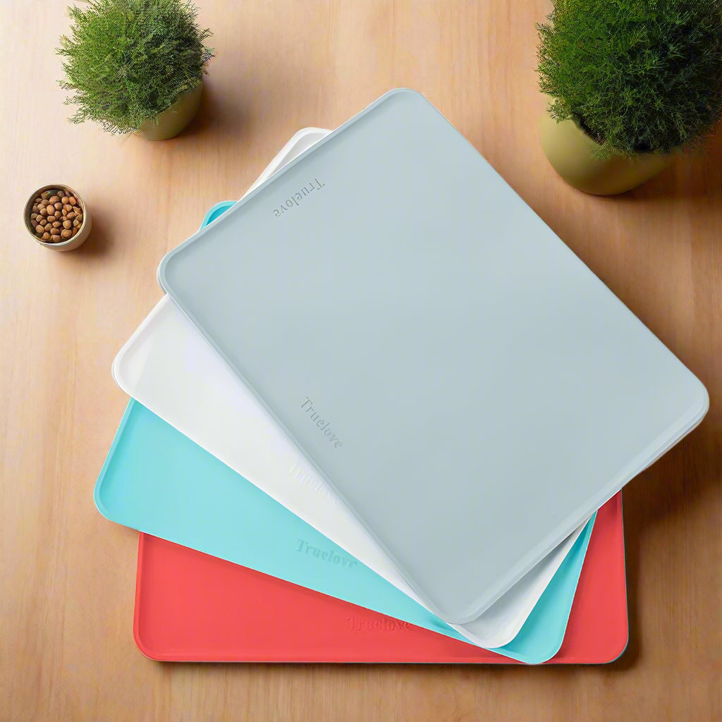 Waterproof Silicone Pet Feeding Mat – Spill-Proof & Floor Protection! - Pet house