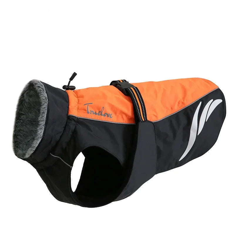 Waterproof Winter Dog Coat – Warm, Reflective & Adjustable! - Pet house