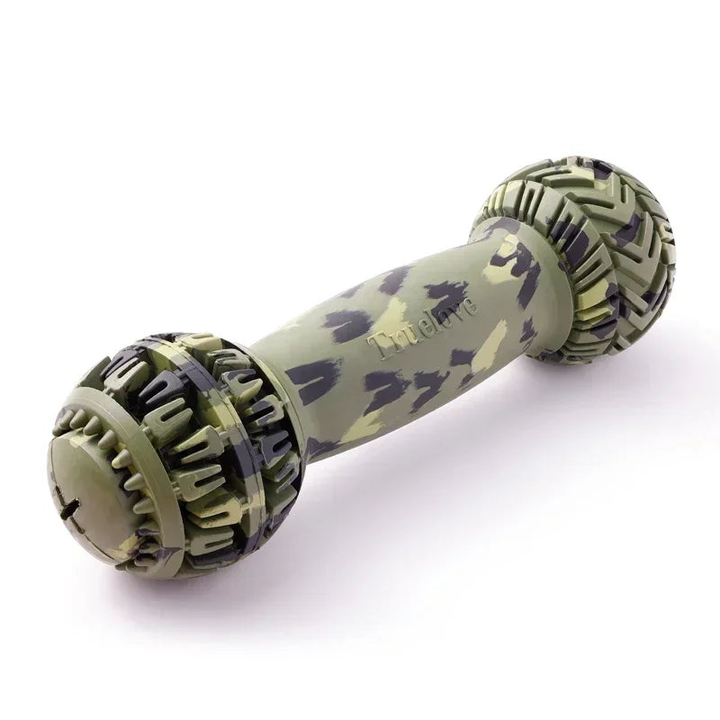 Leak-Proof Dumbbell Treat Dispenser – Slow Feeder & IQ Training Toy! - Pet house