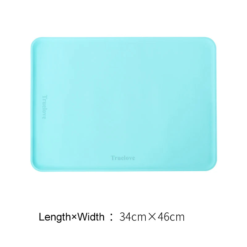 Waterproof Silicone Pet Feeding Mat – Spill-Proof & Floor Protection! - Pet house