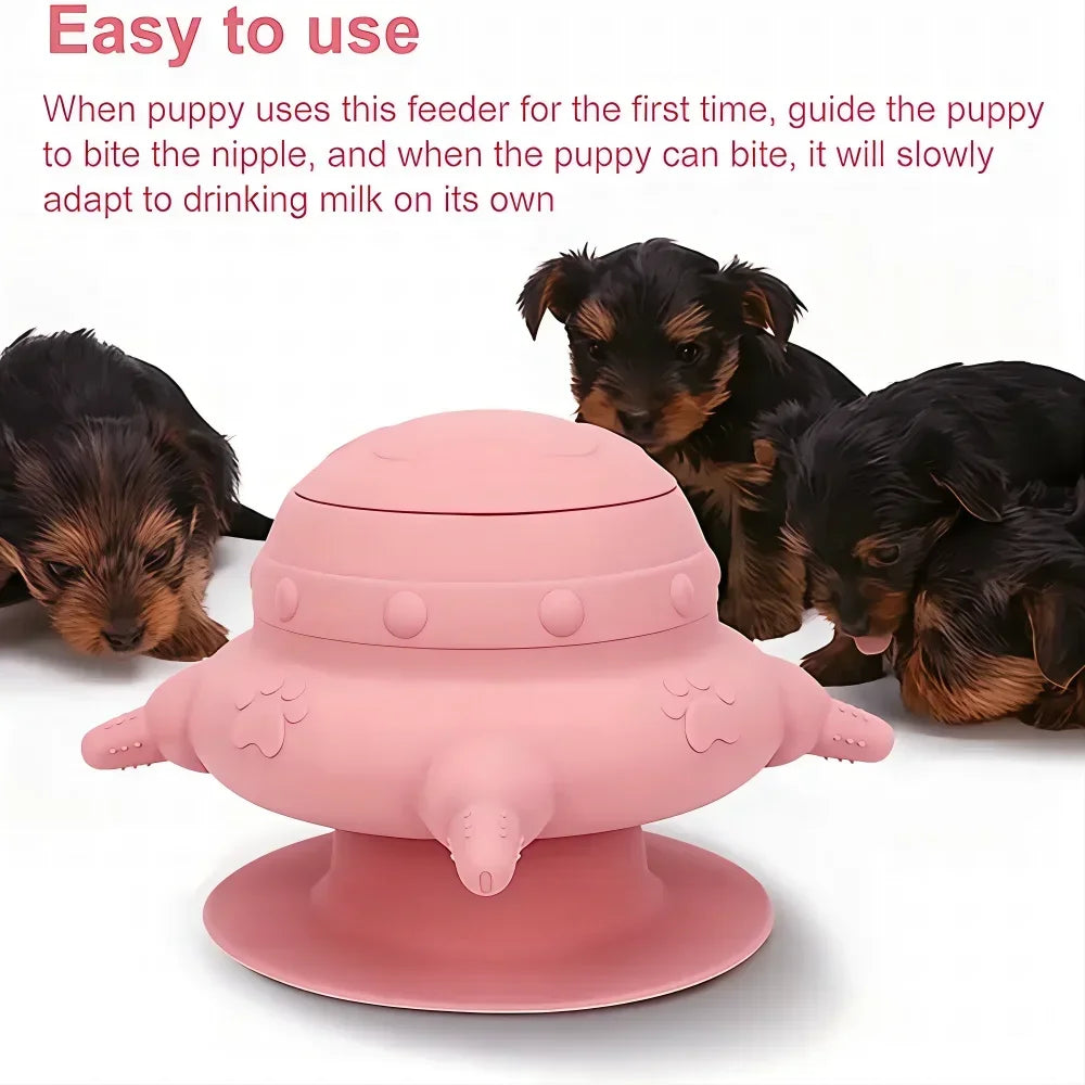 Multifunctional Silicone Pet Feeder – Pacifier, Bottle, and Food Storage! - Pet house