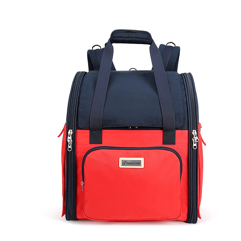 Multi-Function Pet Backpack – Stylish, Foldable & Travel-Ready! - Pet house