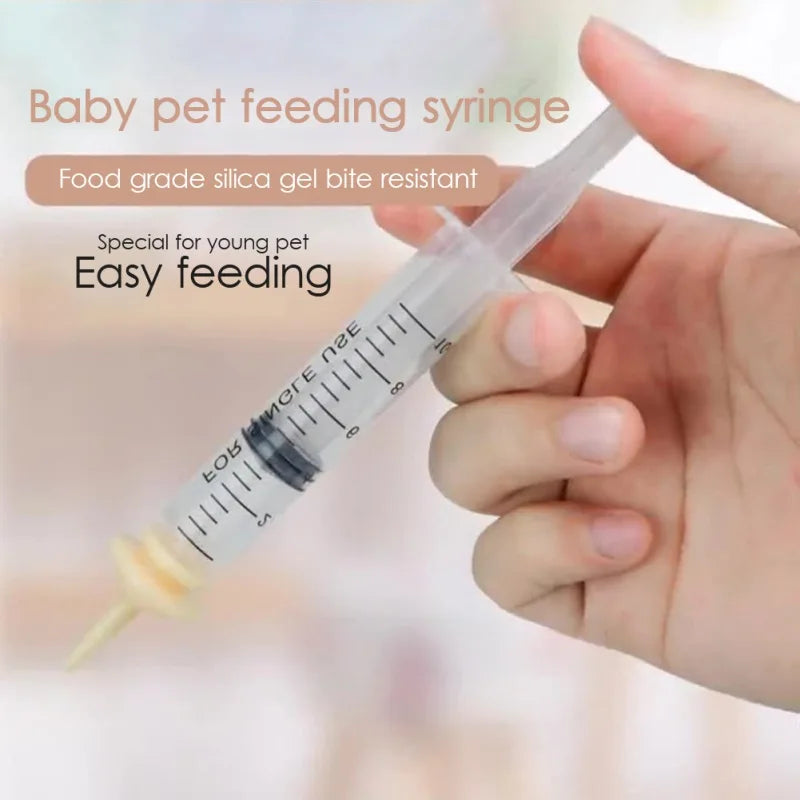Newborn Pet Feeding Bottle with Silicone Nipple – Ideal for Puppies, Kittens, and Small Animals! - Pet house