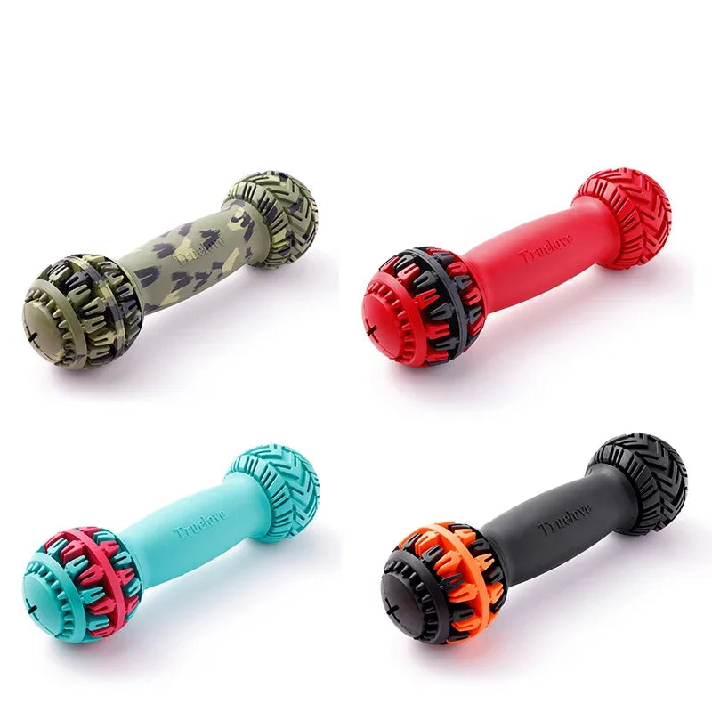 Leak-Proof Dumbbell Treat Dispenser – Slow Feeder & IQ Training Toy! - Pet house