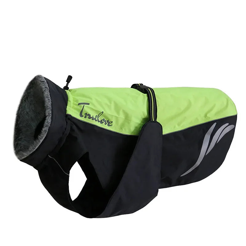 Waterproof Winter Dog Coat – Warm, Reflective & Adjustable! - Pet house