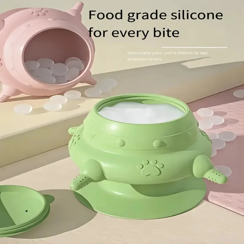 Multifunctional Silicone Pet Feeder – Pacifier, Bottle, and Food Storage! - Pet house