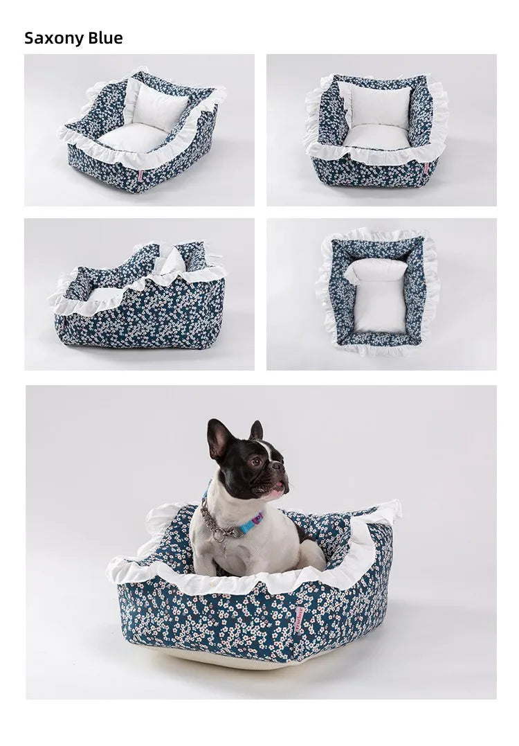 Breathable & Washable Pet Bed – Non-Slip, Durable & Cozy! - Pet house