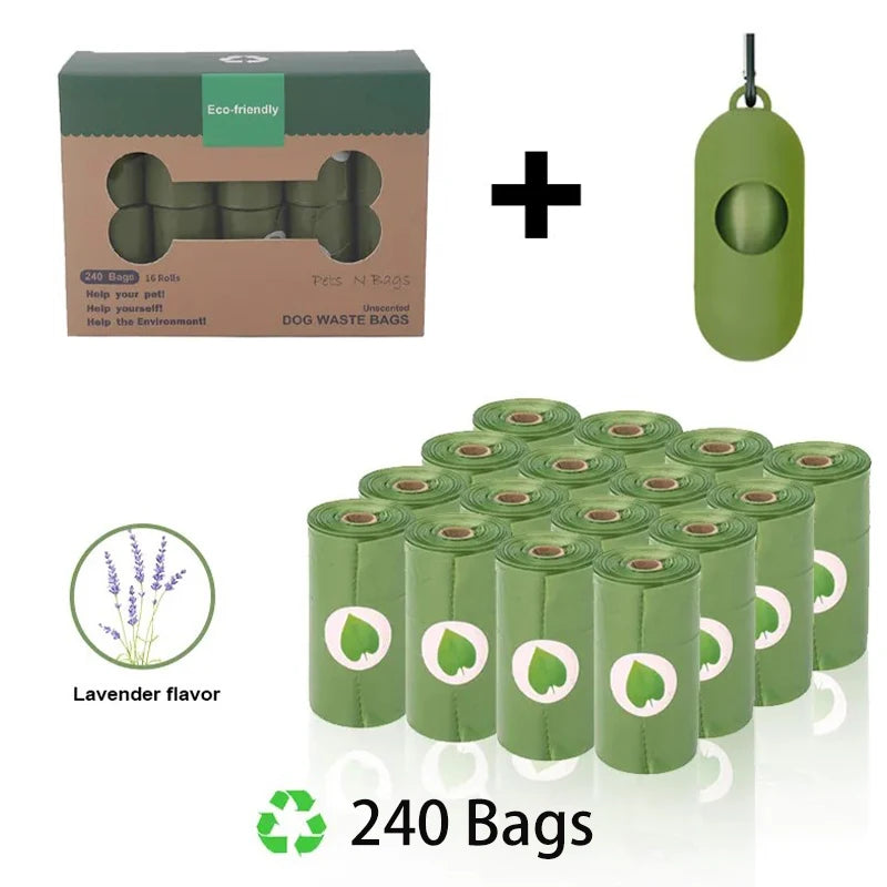 Biodegradable Dog Poop Bags with Dispenser – Extra Thick & Eco-Friendly! - Pet house