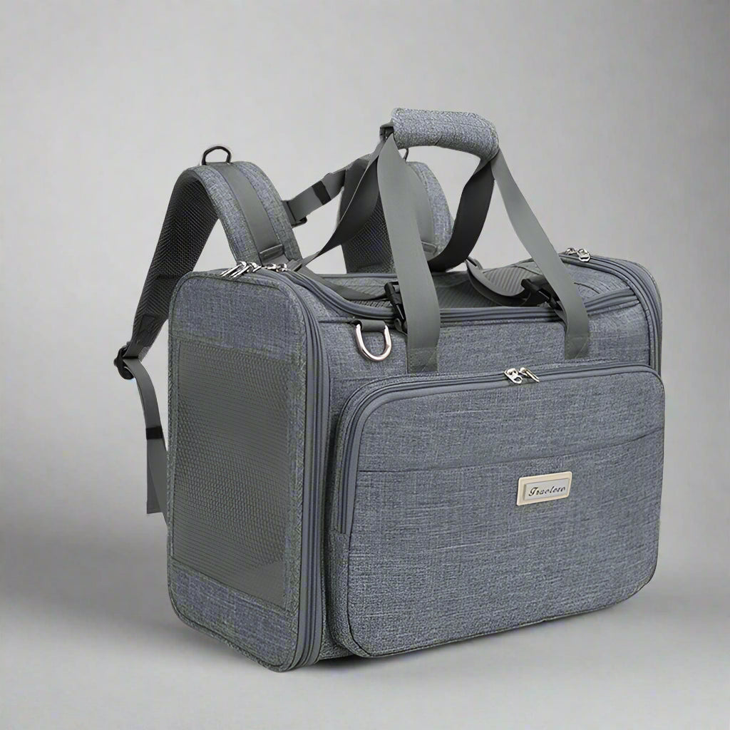 Water-Resistant Pet Carrier – Eco-Friendly, Breathable & Travel-Ready! - Pet house