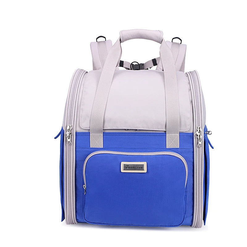 Multi-Function Pet Backpack – Stylish, Foldable & Travel-Ready! - Pet house