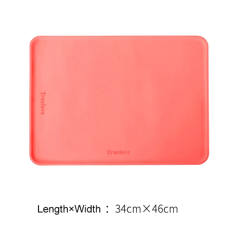 Waterproof Silicone Pet Feeding Mat – Spill-Proof & Floor Protection! - Pet house