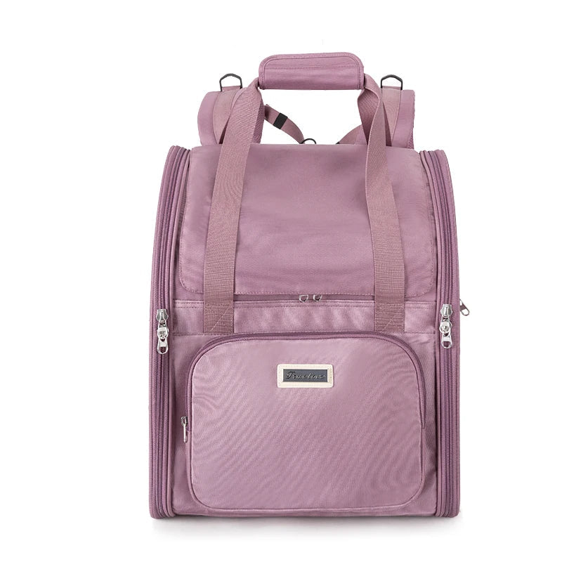 Multi-Function Pet Backpack – Stylish, Foldable & Travel-Ready! - Pet house