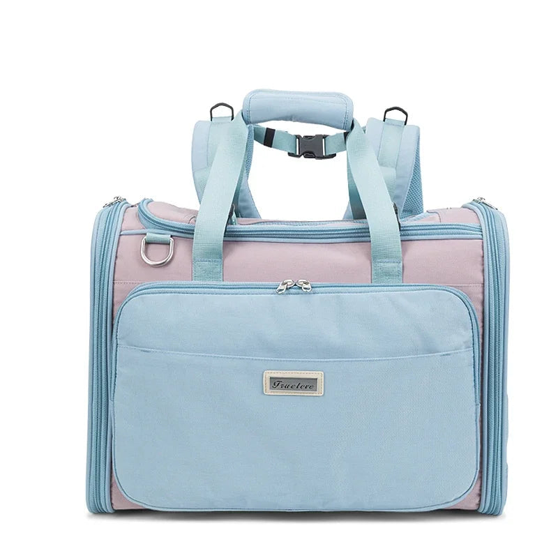 Water-Resistant Pet Carrier – Eco-Friendly, Breathable & Travel-Ready! - Pet house