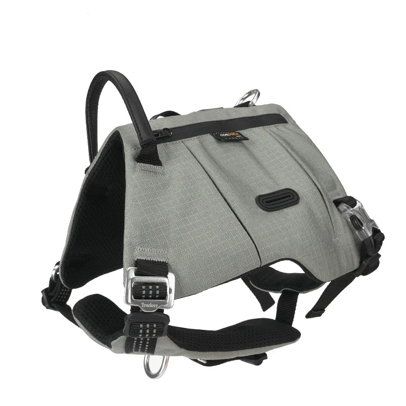 Adjustable Dog Backpack Harness – Tactical, Durable & Adventure-Ready! - Pet house
