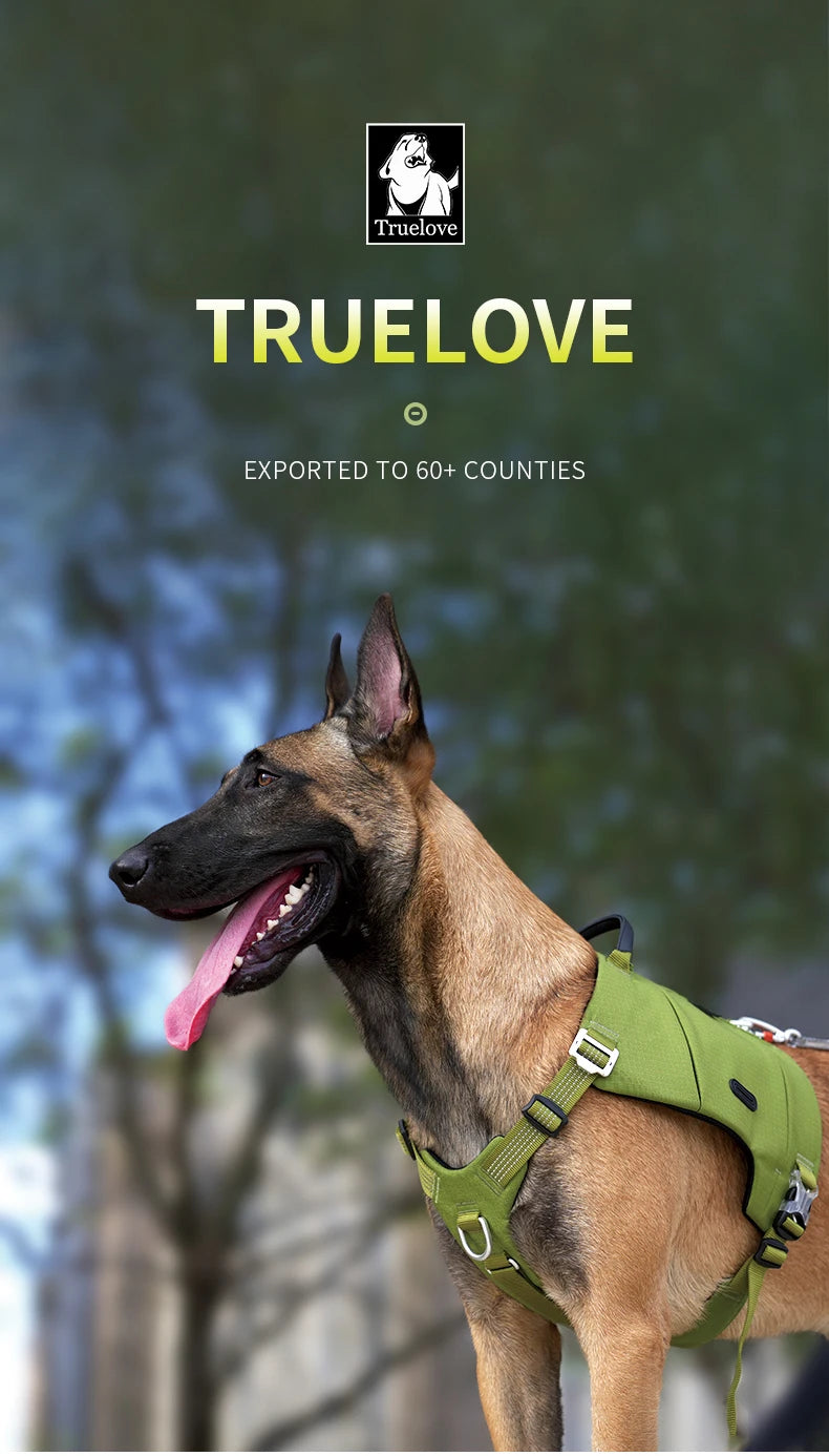 Adjustable Dog Backpack Harness – Tactical, Durable & Adventure-Ready! - Pet house
