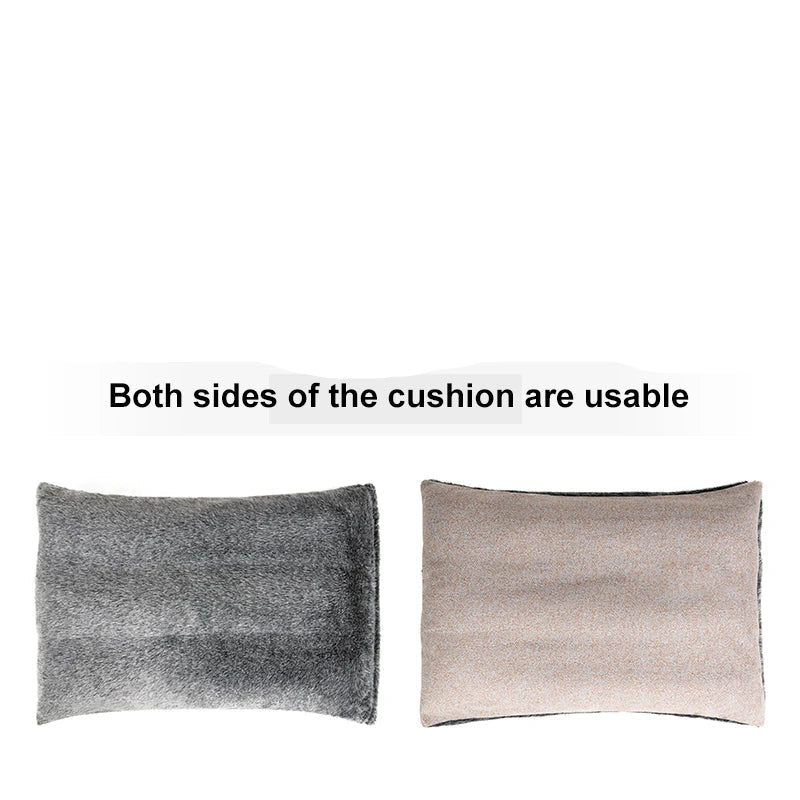 Plush Warmer Pet Bed – Ultra-Soft, Self-Warming & Cozy for Winter! - Pet house