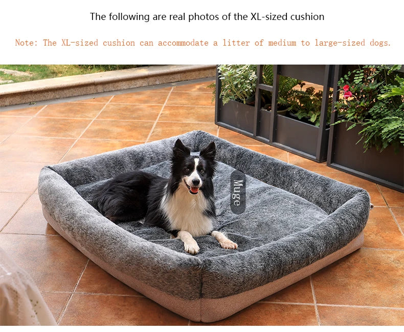 Plush Warmer Pet Bed – Ultra-Soft, Self-Warming & Cozy for Winter! - Pet house