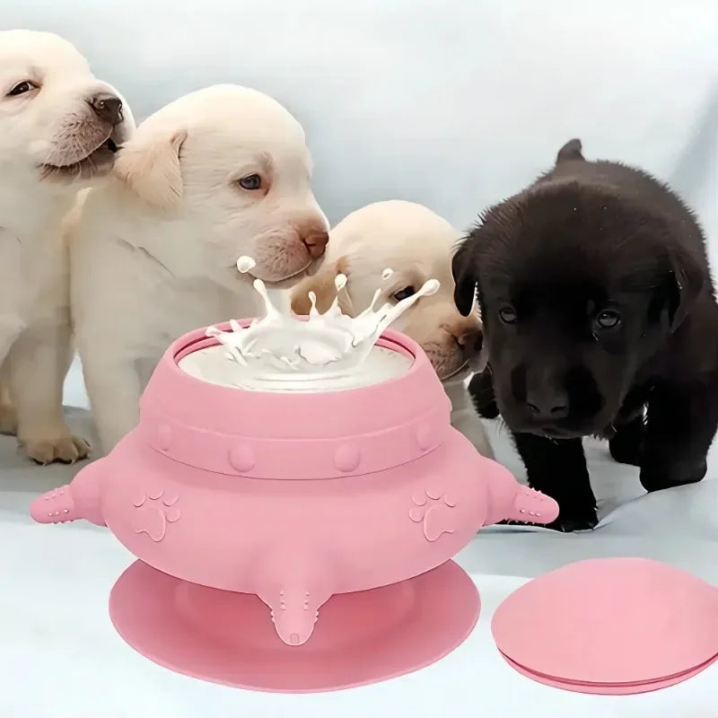 Multifunctional Silicone Pet Feeder – Pacifier, Bottle, and Food Storage! - Pet house